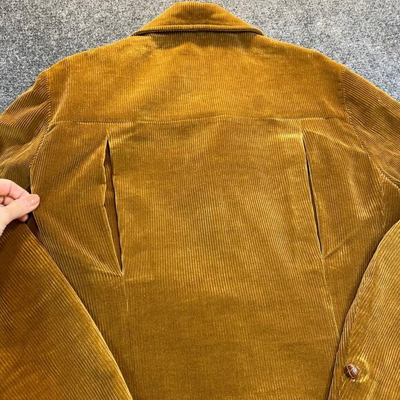 Vintage Brad Whitney Brown Corduroy Sports Jacket Large Great Condition 70s - Picture 5 of 11